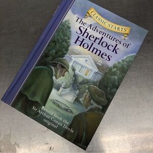 Classic Starts: The Adventures of Sherlock Holmes, Hardback book.